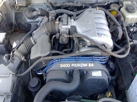 2002 TOYOTA 4RUNNER, SILVER, SR5, 3.4L, 2WD.  Z25954